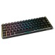 Krom Kalista teclado Juego USB Negro