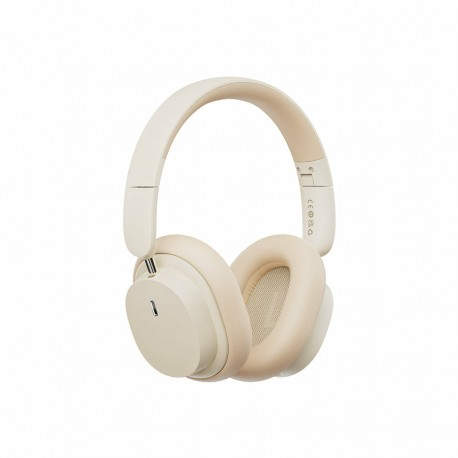 Baseus Bowie D05 Auriculares Inalámbrico y alámbrico Diadema Llamadas/Música USB Tipo C Bluetooth Blanco