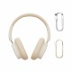 Baseus Bowie D05 Auriculares Inalámbrico y alámbrico Diadema Llamadas/Música USB Tipo C Bluetooth Blanco