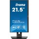 iiyama ProLite XUB2293HS-B6 pantalla para PC 54,6 cm (21.5'') 1920 x 1080 Pixeles Full HD LED Negro
