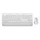 Logitech Signature MK650 Combo For Business teclado Ratón incluido Oficina RF Wireless + Bluetooth QWERTY Español Blanco