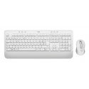 Logitech Signature MK650 Combo For Business teclado Ratón incluido Oficina RF Wireless + Bluetooth QWERTY Español Blanco