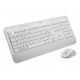 Logitech Signature MK650 Combo For Business teclado Ratón incluido Oficina RF Wireless + Bluetooth QWERTY Español Blanco