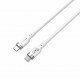 HYPER - HYPER HJ4001WHGL cable USB 1 m USB 2.0 USB C Blanco - hj4001whgl