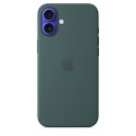 Apple Funda de silicona con MagSafe para el iPhone 16 Plus - Verde lago