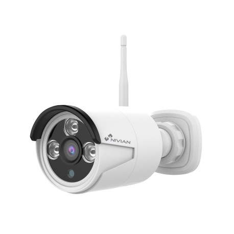 Nivian NV-CAM30W cámara de vigilancia Bala Cámara de seguridad IP Interior y exterior 2304 x 1296 Pixeles Techo/pared