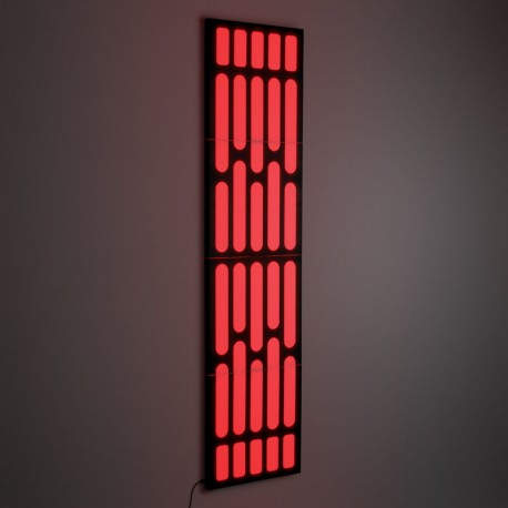 Lámpara panel decorativa paladone star wars estrella de la muerte