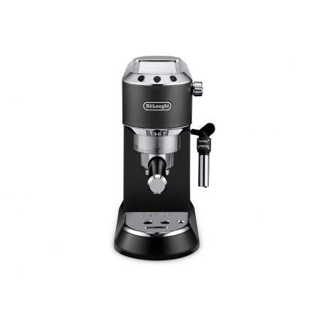 DELONGHI - DeLonghi Dedica Style EC 685.BK Independiente Semi-automática Máquina espresso 1.1L Negro, Plata - EC 685.BK