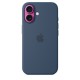 Apple Funda de silicona con MagSafe para el iPhone 16 - Azul denim - myy23zm/a