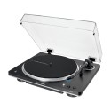 AUDIO-TECHNICA - Audio-Technica AT-LP70XBT Tocadiscos de tracción por correa Negro, Plata Totalmente automático - at-lp70xbtbs