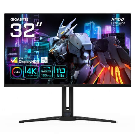 GIGABYTE AORUS FO32U 31,5” UHD - 3840 x 2160 (UHD), 165Hz, 0,03ms