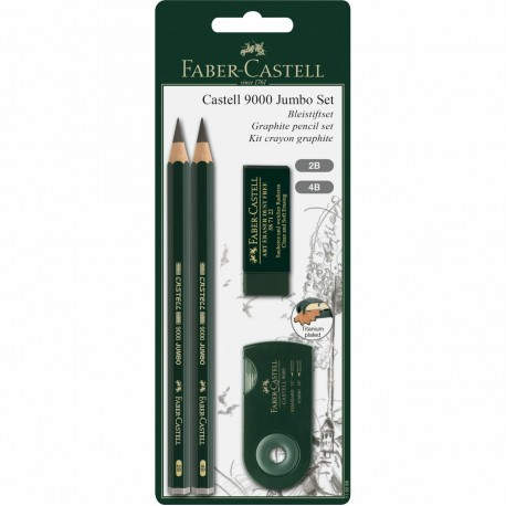 Faber-Castell 119398 lápiz de grafito Multi 2 pieza(s)
