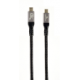 CABLE GEMBIRD USB 4 TIPO C DE PRIMERA CALIDAD, 40 GBPS, 240 W, 1,5 M