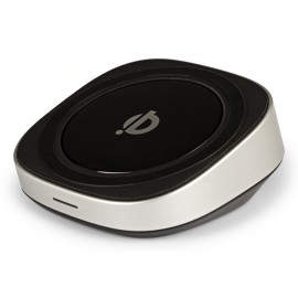 CH-021BL cargador de dispositivo móvil Universal Negro, Blanco USB Cargador inalámbrico Carga rápida Interior