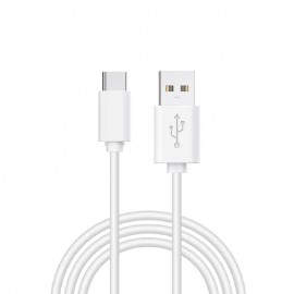 COOL CABLE USB  TIPO-C (1.2 METROS)  2.4 AMP BLANCO