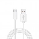 COOL CABLE USB  TIPO-C (1.2 METROS)  2.4 AMP BLANCO