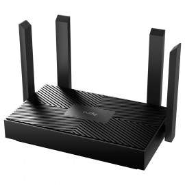 Cudy WR1500 router inalámbrico Gigabit Ethernet Doble banda (2,4 GHz / 5 GHz) Negro