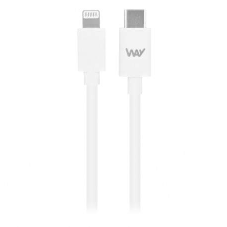 WAY- Cable de carga RAPIDA  y datos 1 METROS -