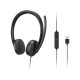 Lenovo 4XD1P83425 auricular y casco Auriculares Alámbrico Diadema Llamadas/Música USB tipo A Negro