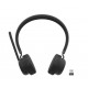 Lenovo Wireless VoIP Headset Auriculares Inalámbrico Diadema Oficina/Centro de llamadas Bluetooth Negro