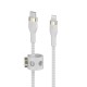 Belkin CAA011BT3MWH cable USB 3 m USB C USB C/Lightning Blanco