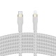 Belkin CAA011BT3MWH cable USB 3 m USB C USB C/Lightning Blanco