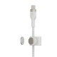 Belkin CAA011BT3MWH cable USB 3 m USB C USB C/Lightning Blanco