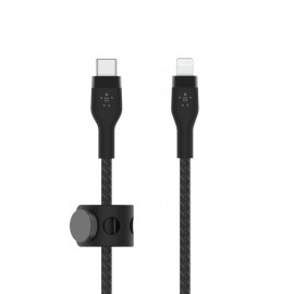 Belkin CAA011BT3MBK cable USB 3 m USB C USB C/Lightning Negro