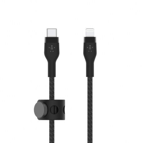 Belkin CAA011BT3MBK cable USB 3 m USB C USB C/Lightning Negro