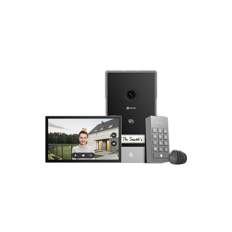 EZVIZ TP7 sistema de intercomunicación de video 17,8 cm (7) Negro, Gris