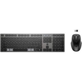 Combinación de teclado y ratón inalámbricos recargables multidispositivo 725