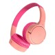 BELKIN - Belkin SoundForm Mini Auriculares Inalámbrico Diadema Llamadas/Música USB Tipo C Rosa - aud002btpkv3