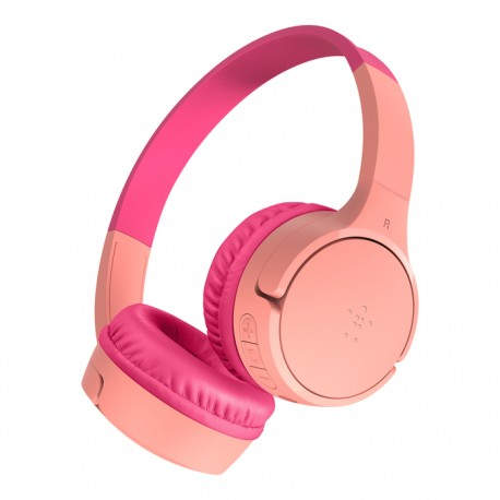 BELKIN - Belkin SoundForm Mini Auriculares Inalámbrico Diadema Llamadas/Música USB Tipo C Rosa - aud002btpkv3