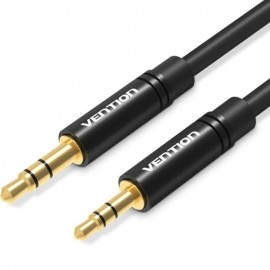 CABLE AUDIO ESTEREO JACK 3.5/M JACK 2.5/H 0.5 M NEGRO VENTION