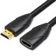 CABLE HDMI V2.0 4K M-H TRENZADO 1.5 M NEGRO VENTION