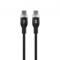 HyperJuice cable USB USB 2.0 1,5 m USB C Negro