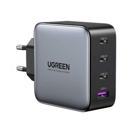 CARGADOR UGREEN NEXODE S USB-A 3*USB-C 100W
