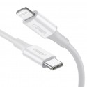 Ugreen 10493 cable USB 1 m USB C USB C/Lightning Blanco