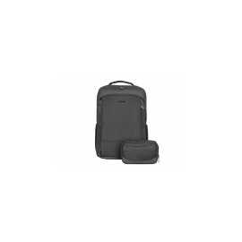 MOCHILA NATEC KUDU PLUS PARA PORTATIL HASTA 15.6 NEGRA CON ORGANIZADOR 16 LTRS