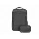 MOCHILA NATEC KUDU PLUS PARA PORTATIL HASTA 15.6 NEGRA CON ORGANIZADOR 16 LTRS