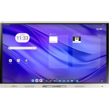 MX pizarra blanca interactiva 165,1 cm (65) 3840 x 2160 Pixeles Pantalla táctil Plata USB / Bluetooth