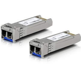 Ubiquiti Networks UACC-OM-SM-10G-D-2 red modulo transceptor Fibra óptica 10000 Mbit/s SFP+ 1310 nm