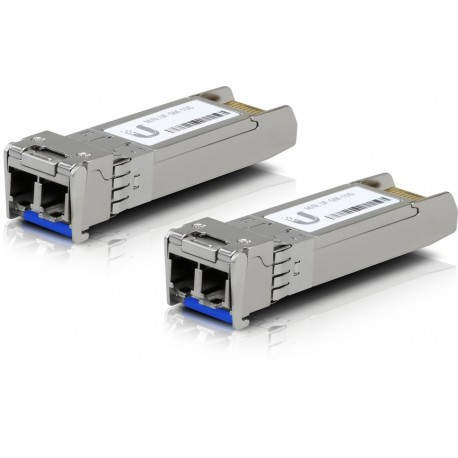 Ubiquiti Networks UACC-OM-SM-10G-D-2 red modulo transceptor Fibra óptica 10000 Mbit/s SFP+ 1310 nm