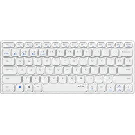 Rapoo E9600M teclado Bluetooth QWERTY Blanco