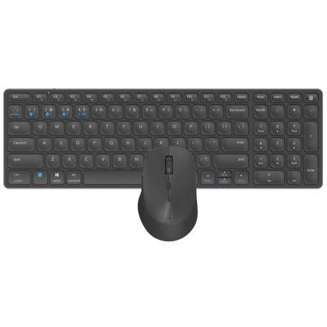 Rapoo 9700M teclado Ratón incluido Bluetooth QWERTY Negro