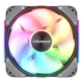 COUGAR Gaming CF-APR12HB3-RGB Carcasa del ordenador Refrigerador de aire 12 cm Negro 3 pieza(s)