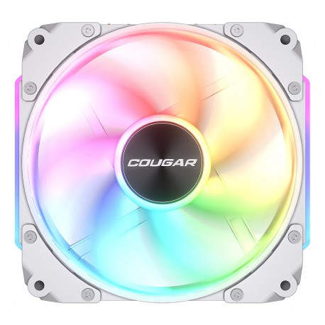 COUGAR Gaming CF-APR12HW3-RGB Carcasa del ordenador Refrigerador de aire 12 cm Blanco 3 pieza(s)