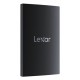 Lexar LSL500X004T-RNBNG unidad externa de estado sólido 4 TB USB Tipo C USB 3.2 Gen 2x2 Negro
