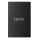Lexar LSL500X004T-RNBNG unidad externa de estado sólido 4 TB USB Tipo C USB 3.2 Gen 2x2 Negro