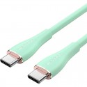 CABLE USB-C A USB-C 2.0 100W 1.5 M VERDE VENTION